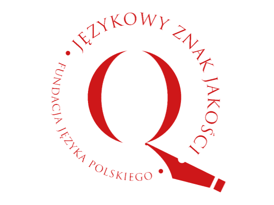 językowy znak jakości logotyp