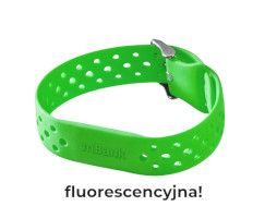 Opaska zielona fluorescencyjna
