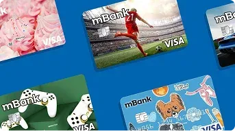 Karty płatnicze z różnymi wzorami