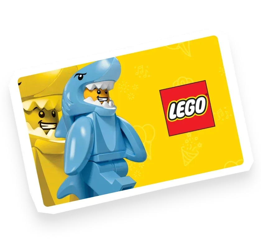 e-Karta podarunkowa LEGO o wartości 300 zł