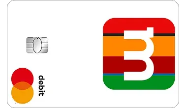 Karta płatnicza mBank - widok tył