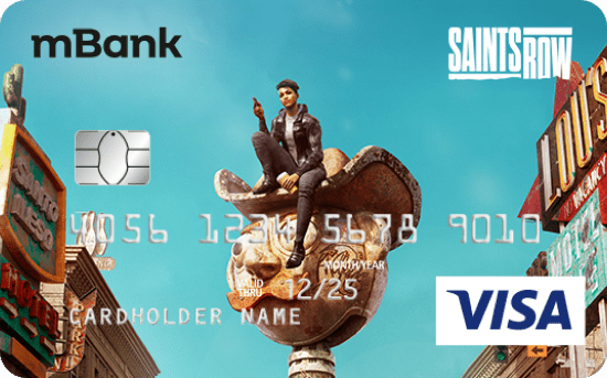 Karta Visa mBank Saints Row